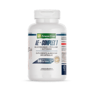 Complex 1 (Glucomannan + Psyllium + Quitosana) c/60 Caps  600mg