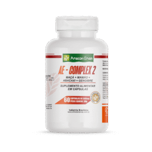 Complex 2 (Maçã, Mamão, Abacaxi E Gengibre) c/60 Caps x 500mg
