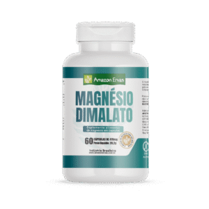 Magnésio Dimalato c/60 cápsulas de 470mg